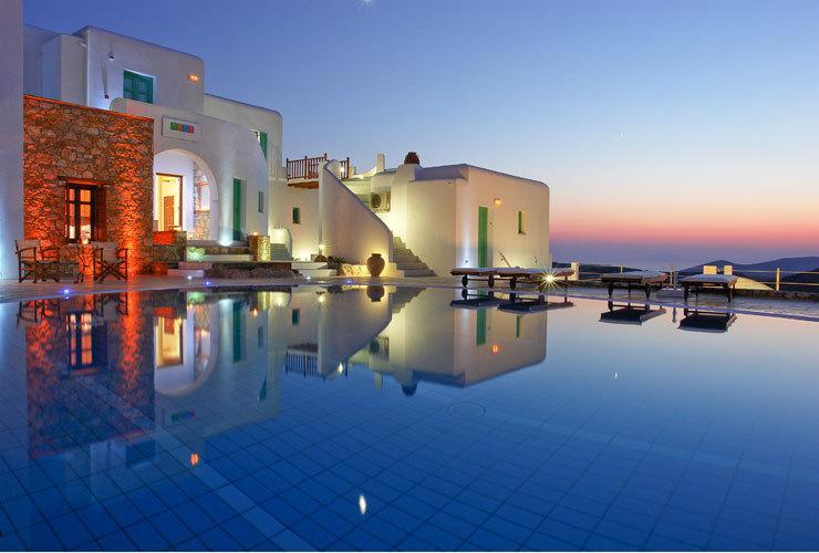 Aria Boutique Hotel Folegandros Town Bagian luar foto